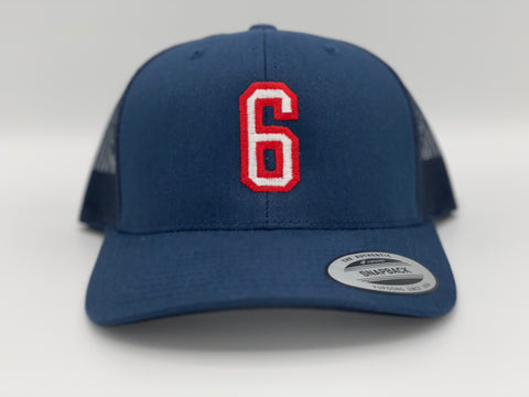 6 WEBER “Mesh SnapBack” (blank back)